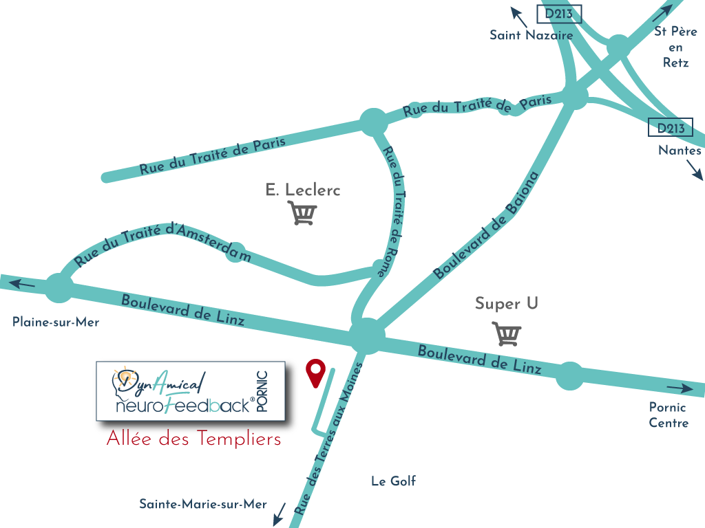 neurofeedback-dynamique-pornic-plan-d-acces-rue-des-templiers-pornic
